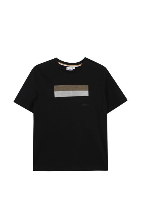 T-shirt con stampa HUGO BOSS KIDS | J5297909B